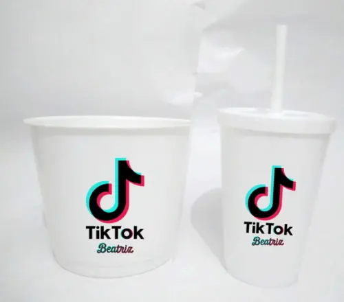 10 Kit Cinema Tik Tok - Impressão Direta