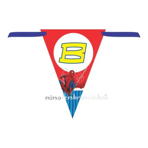 Bandeirola Homem Aranha