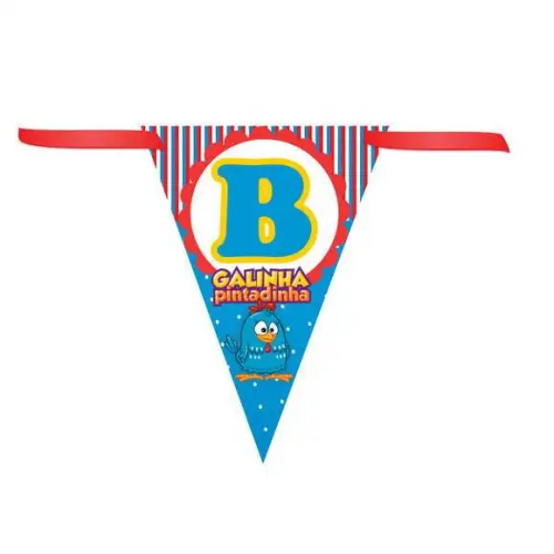 Bandeirola Galinha Pintadinha