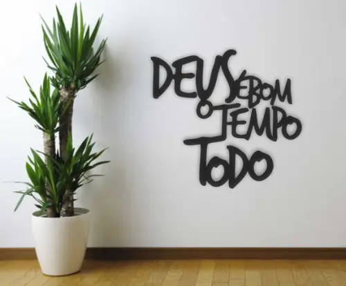 Painel Deus é bom o tempo Todo