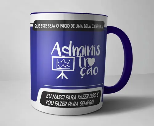 Caneca Administração - Porcelana