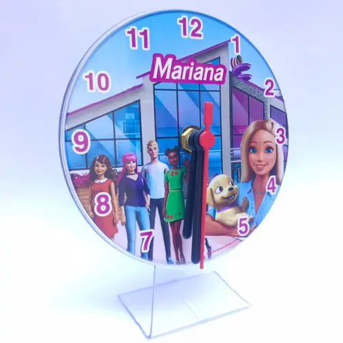 10 Relógios de Mesa Barbie Dreamhouse