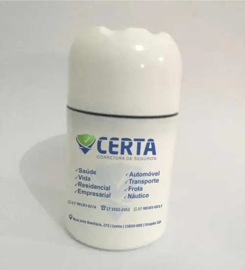 15 Porta Litrinho 3x1 Térmico - Frente e Verso