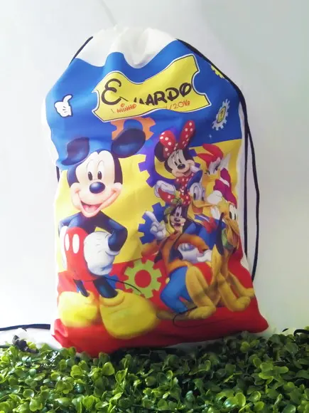 10 Mochila Mickey e Sua Turma- Grande