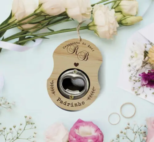 Abridor Personalizado Casamento
