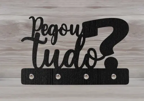 Porta Chaves Pegou Tudo?