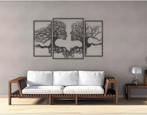 Quadro Arvore Rosto