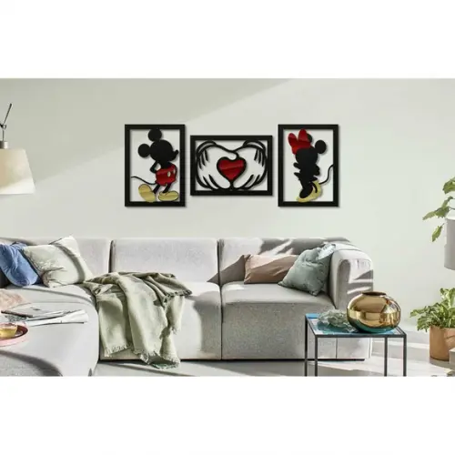 Trio De Quadros Disney