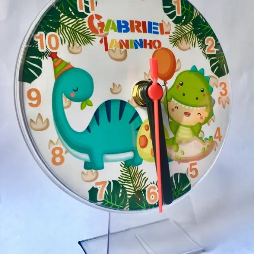 15 Relógio de Mesa Dino Baby