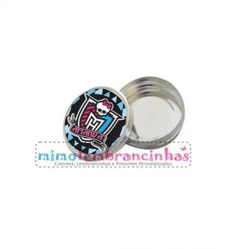 Rótulo Latinha Monster High