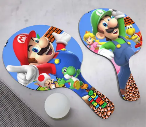 13 Raquetes Ping Pong Super Mario Bros