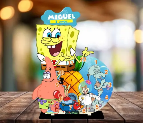 15 Centros de Mesa Bob Esponja