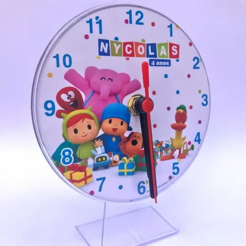 17 Relógio de Mesa Pocoyo