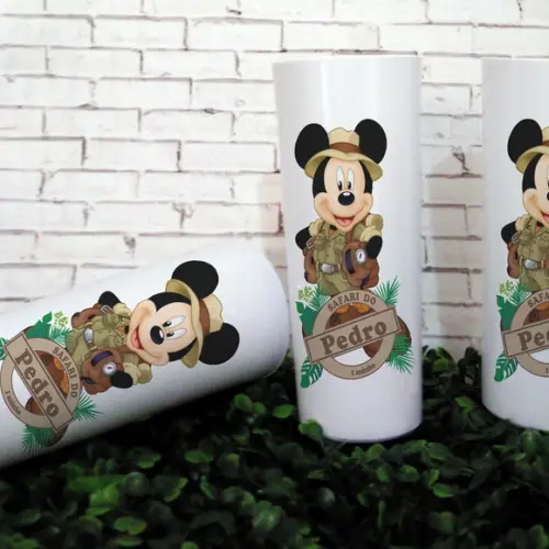 15 Copos Long Drink Mickey Safari