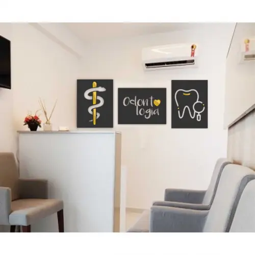 Quadro Odontologia Trio De Quadros