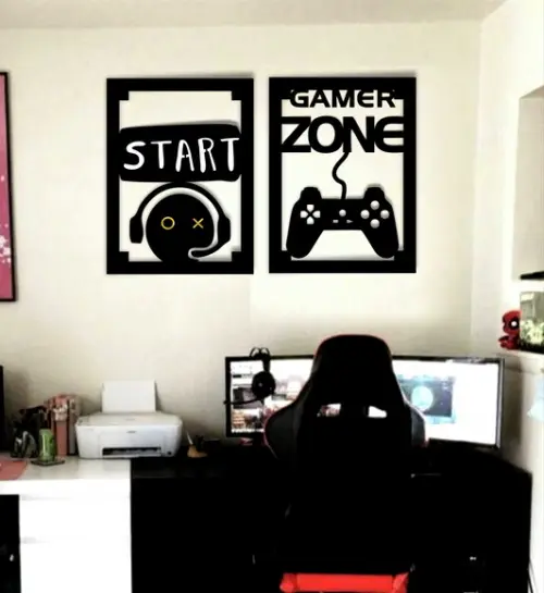 Quadro Duo Gamer Zone