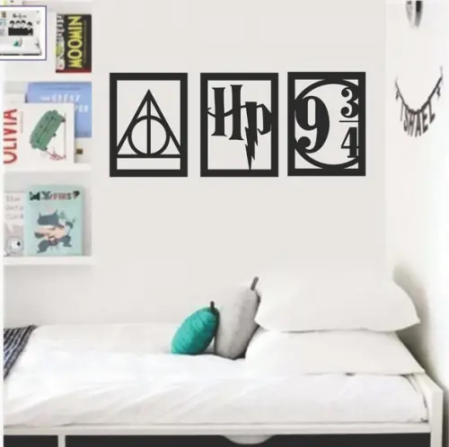 Quadro Trio Harry Potter