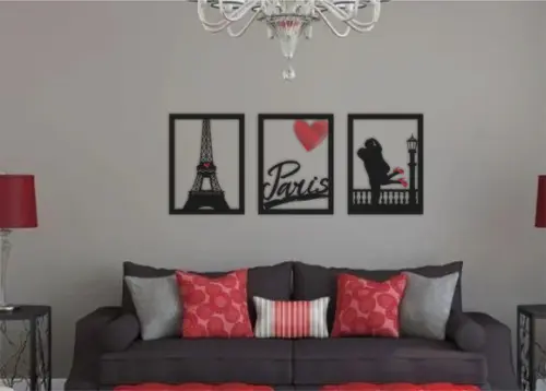 Quadro Trio Paris