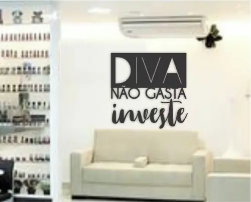 Quadro Diva Não gasta investi
