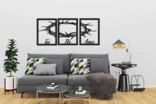 Quadro Foi por Amor