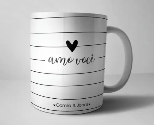 Caneca Amo Você