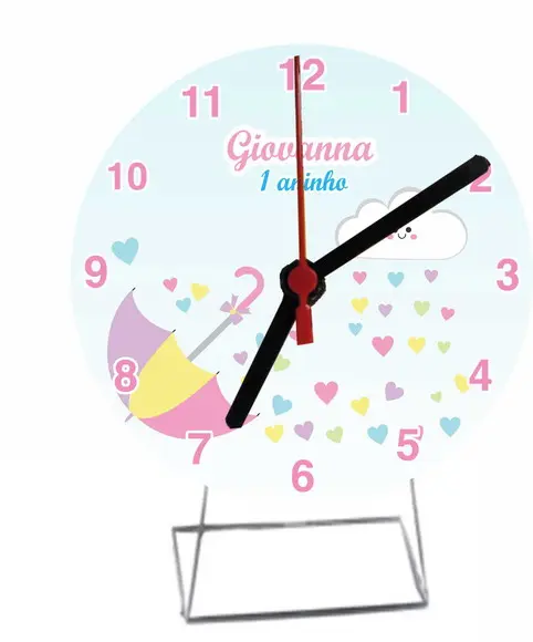 10 Relógios de Mesa Chuva de Amor