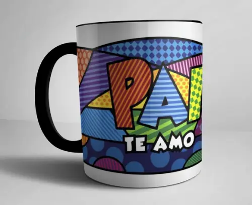 Caneca de Porcelana Pai de Amo