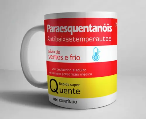 Caneca Paraesquentarnois - Divertida
