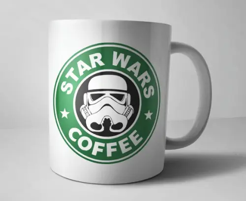 Caneca Star Wars - Porcelana