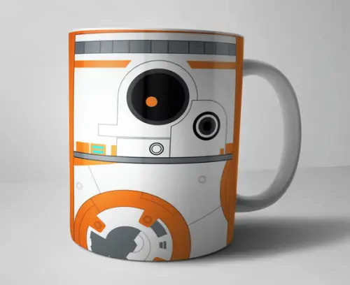Caneca Star Wars BB8 - Porcelana