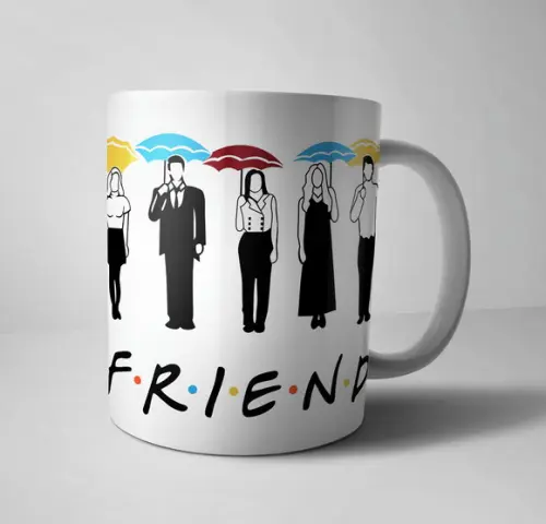 Caneca Friends - Porcelana