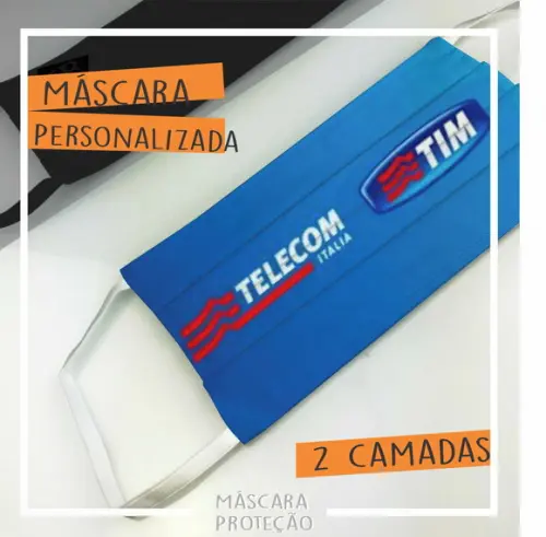 Máscara Protetora Personalizada