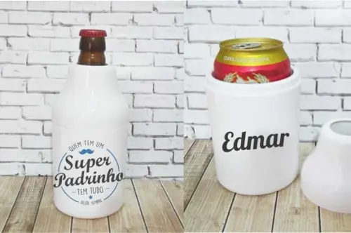 Porta Litrinho 2x1 Personalizado Frente e Verso