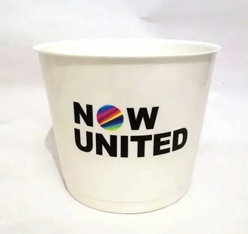 10 Baldes de Pipoca Now United- Impressão Direta