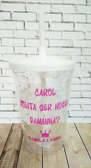 Copo Pajem e Daminha