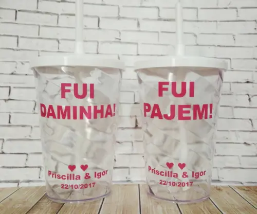 Copo Pajem e Daminha
