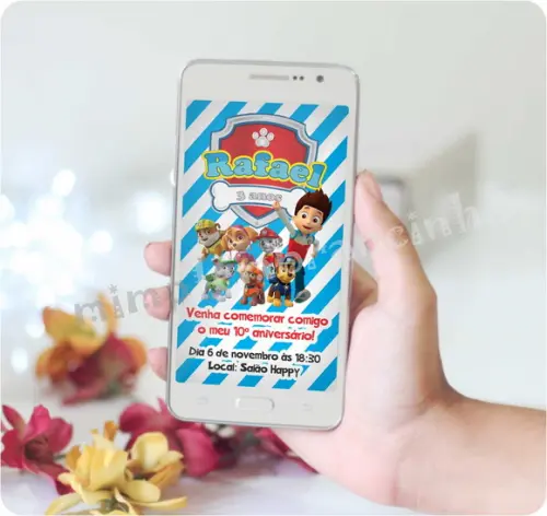 Convite Virtual Patrulha Canina