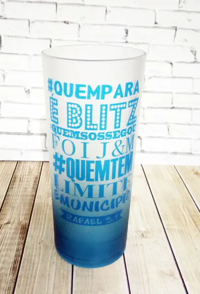 10 Copos Long Drink Jateado