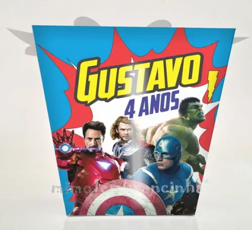 Caixa Sushi Vingadores