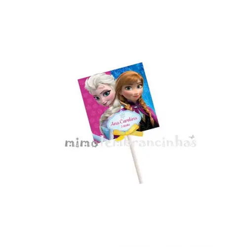 Capa Pirulito Frozen