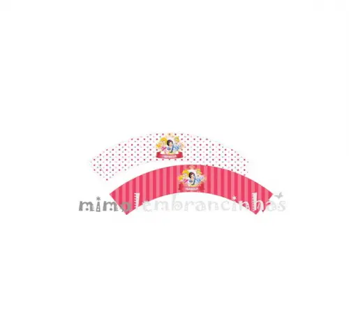 Wrapper Cupcake Princesas