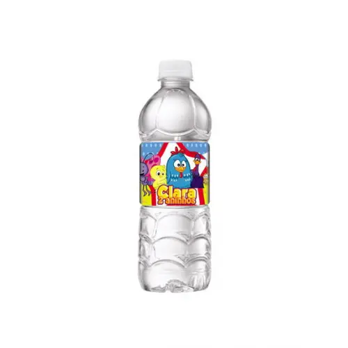 Rótulo Água Galinha Pintadinha