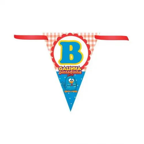 Bandeirola Galinha Pintadinha