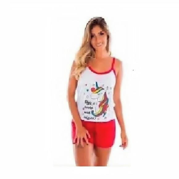 (molde Digital) Baby Doll Molde Corel Short Doll Pijama Femi