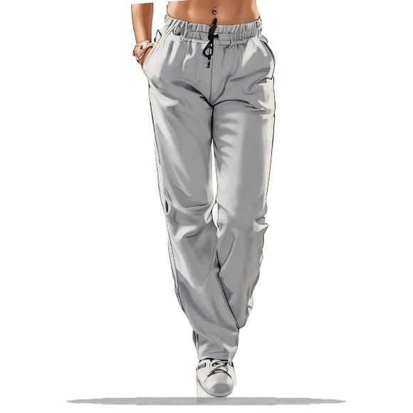 (molde em Pdf) Calça Moletom Abrigo Feminina do P ao Gg