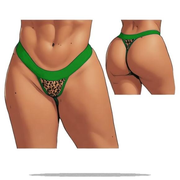(molde em Pdf) Calcinha Tanga Fio Dental do P ao Xxg