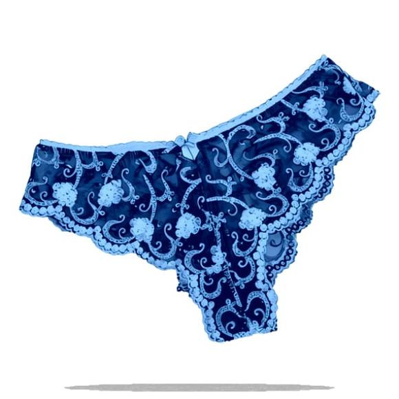 (molde em Pdf) Calcinha Tanga de Renda Pp ao Xg