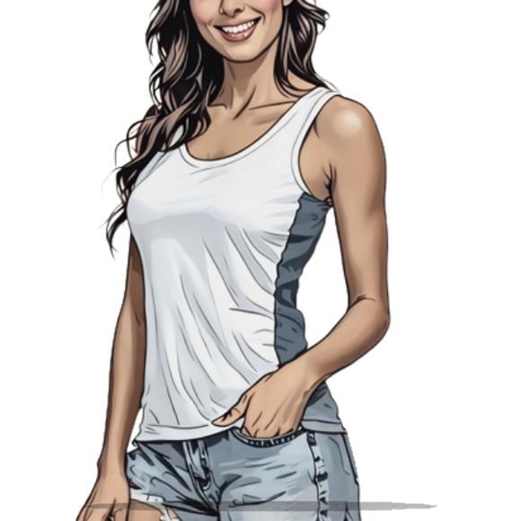 (molde em Pdf) Regata Fem Nadador com Recorte Lateral Pp-gg