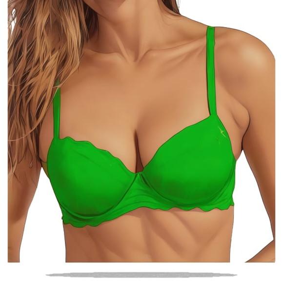 (molde em Pdf) Sutia Acabamento com Renda ou Lycra P ao Gg