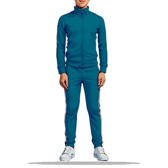 (molde em Pdf) Uniforme Escolar Inf Jaqueta e Calça 4 ao 14